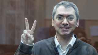 Григорий Мельконьянц в зале неправедного суда