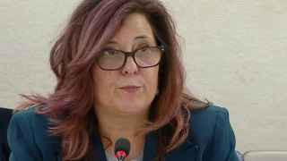 Мариана Кацарова, специальный докладчик ООН по России. Выглядит совершенно живой, но на самом деле...