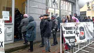 Очередь избирателей в Таллине