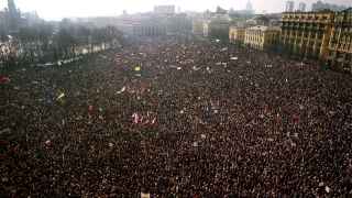 На крупнейший в современной России протестный митинг пришли, по неофициальным данным, от 500 000 до 600 000 человек.